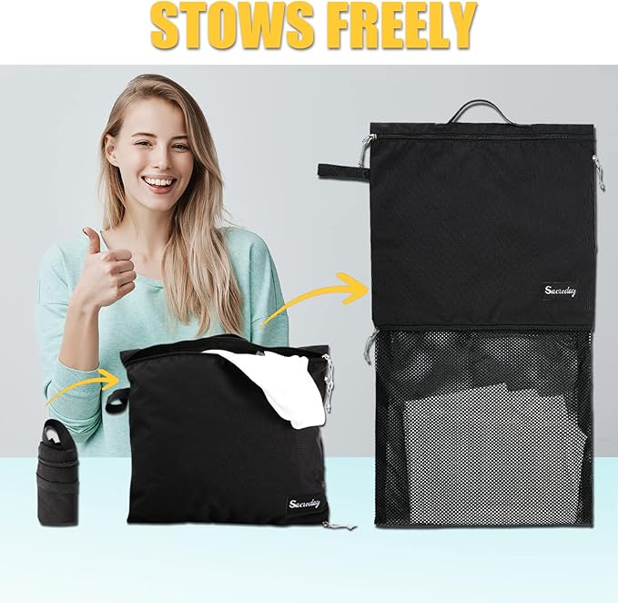 Dirty Laundry Bag for Traveling-Mesh Laundry Bags XL Travel Gym Healthcare