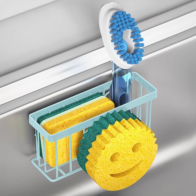 Sponge Holder Smiley Face, Sink Caddy