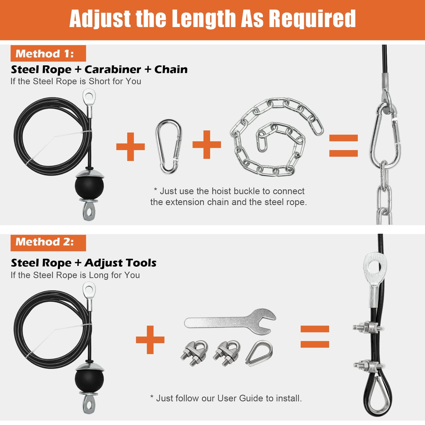 SERTT Weight Pulley System Gym, Pulley Pro Home Cable Pulley System gym for Lat Pull Down, Biceps Curl, Triceps, Shoulders, Back, Forearm Workout, DIY Weight Cable Pulley Attachments for Gym Equipment