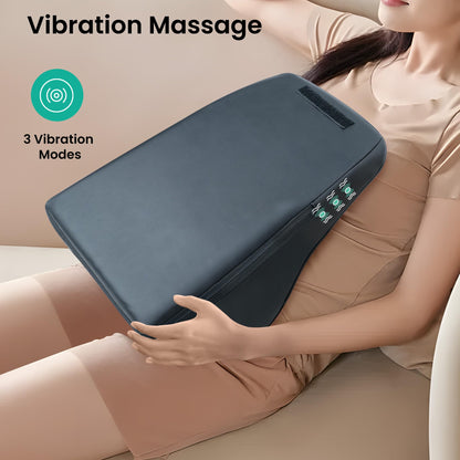 Snailax Back Massager for Back Pain Deep Tissue, Shiatsu Lower Back Neck Massager with Heat, 3D Kneading Massage Pillow for Neck Shoulder Legs, Gifts for Mom, Dad, Women