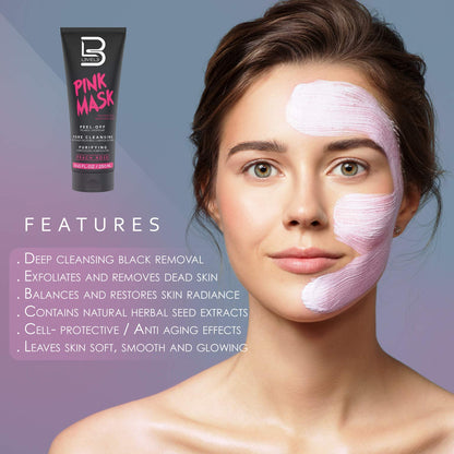L3 - Peel Off Mask - Deep Cleansing Blackhead Removal - Removes Impurities and Dead Skin Cells - Level 3 Mask Peel Off