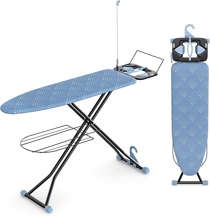 KINGBOARD Ironing Board, Compact Iron Board Full Size