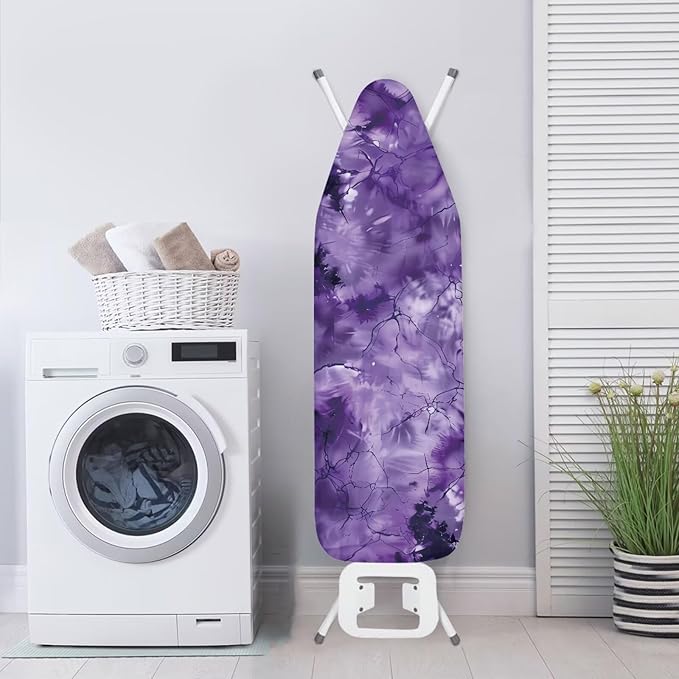 Purple Ironing Board Pad and Cover Standard Ironing Board Cover Scorch and