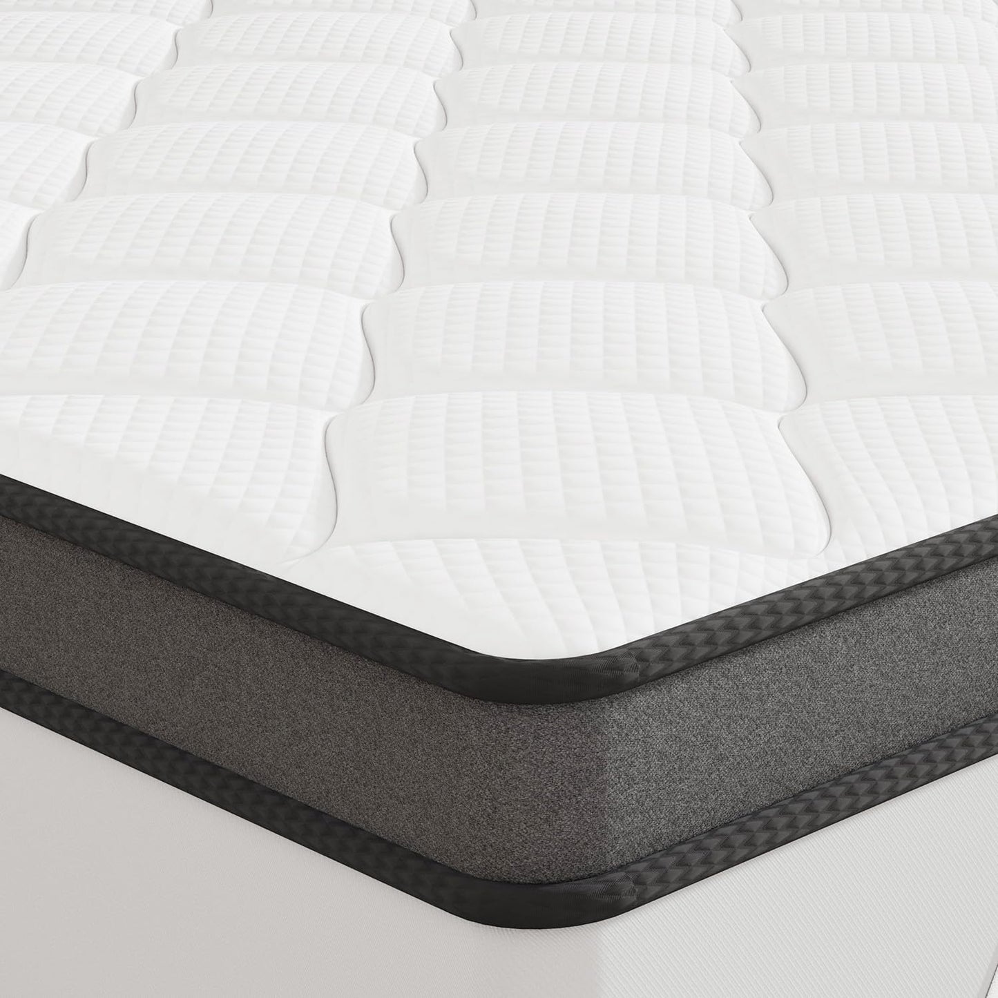 ELEMUSE 3 Inch King Memory Foam Mattress Topper, High Density Gel Foam Bed Toppers with Cooling Pillowtop for Back Pain Relief, Medium Firm Mattress Pad for Comfort Body Support