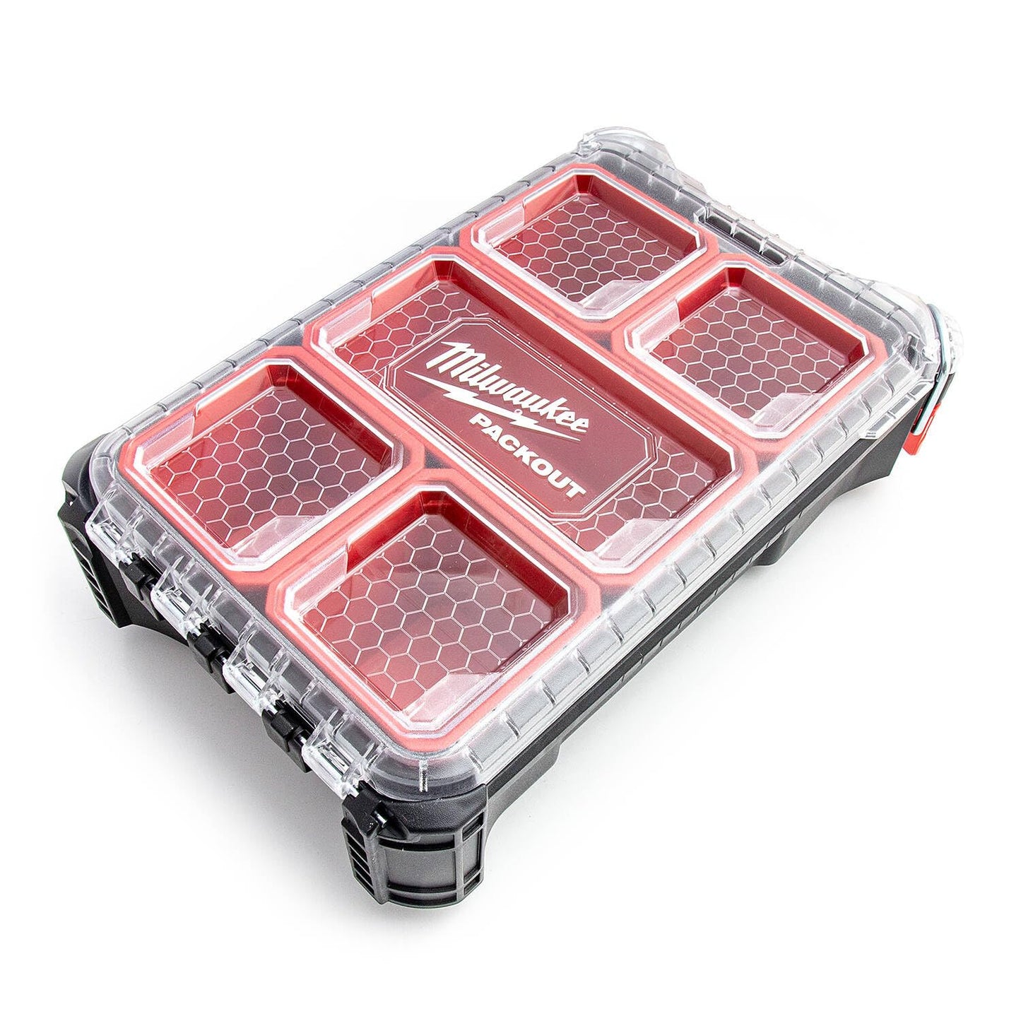 Milwaukee 0 932464083 PACKOUT Compact Organiser Case, Red