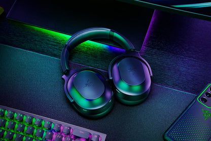 Razer Barracuda Pro Wireless Gaming Headset (PC, PlayStation, Switch 2, iPhone, Smartphones): Hybrid ANC - 2.4GHz Wireless + Bluetooth - THX AAA - 50mm Drivers - Integrated Mic - 40 Hr Battery - Black