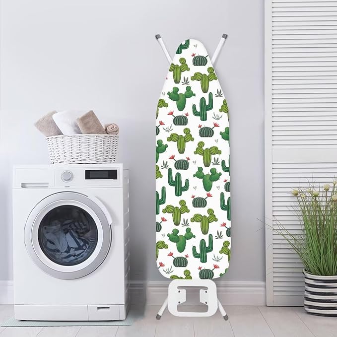 Sprowallow Cactus Extra-Wide Ironing Board Cover and Pad