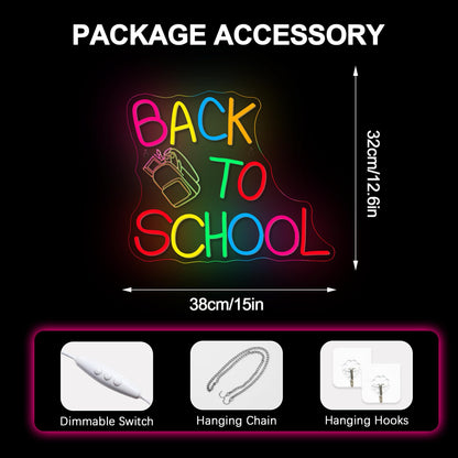 NOSUN This is Our Happy Place Neon Sign Happy Place Neon Signs for Wall Decor Dimmable Warm White LED Signs for Bedroom Classroom Man Cave Home Bar Birthday Party Game Zone Decor Neon Classroom Sign