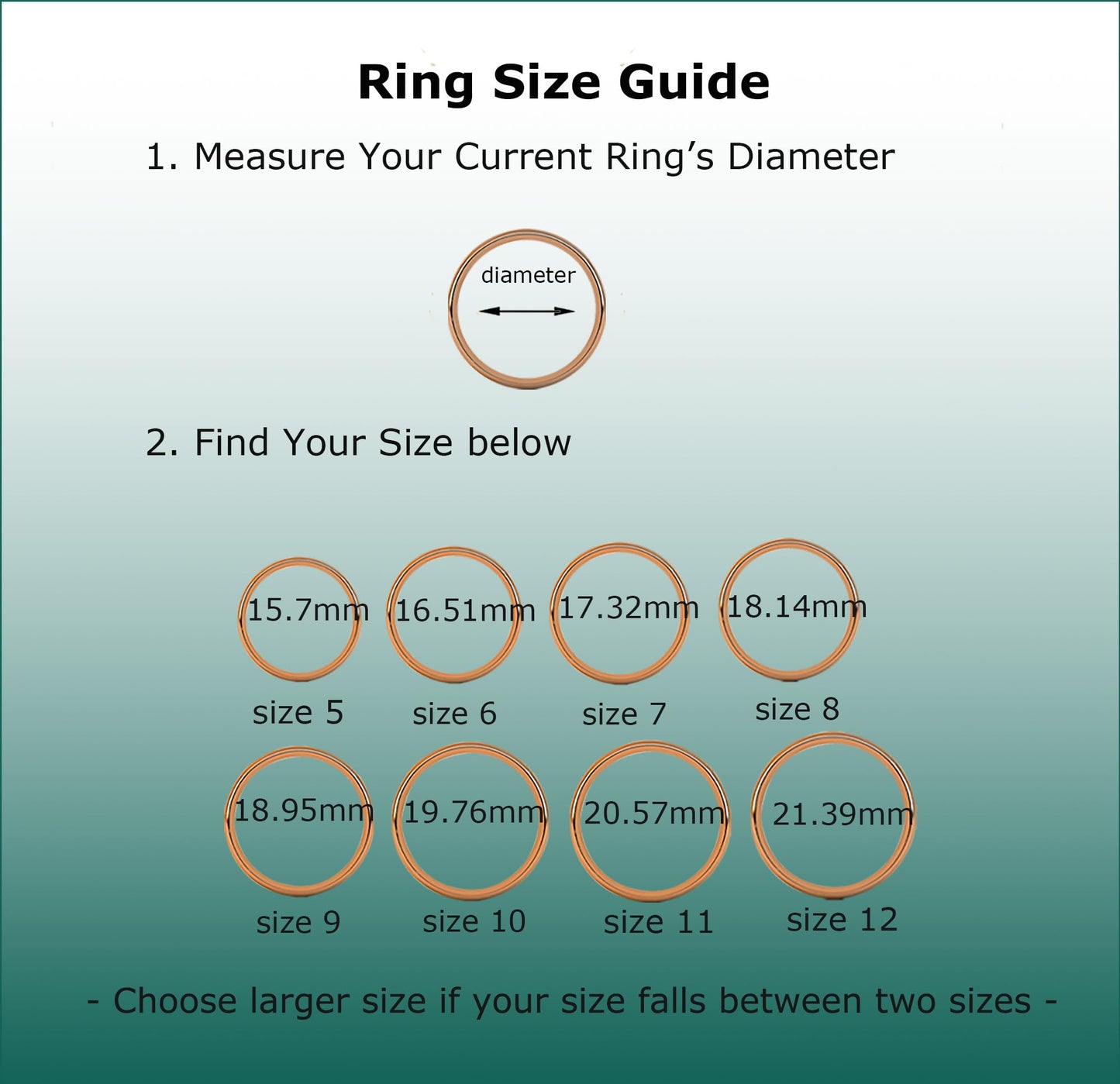 IVY & BAUBLE Pure Uncoated 3mm Copper Ring for Men & Women – Raw Authentic Solid Copper Band – Crafted in USA – Lab-Tested & Wellness Jewelry, Sizes 12