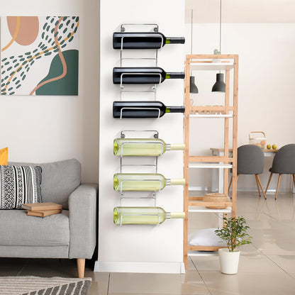 Sorbus Bathroom Wall Mounted Towel Rack - 12 Level Shelves for Rolled Towels, Washcloths, Linen - Spa, Salon & Towel Storage