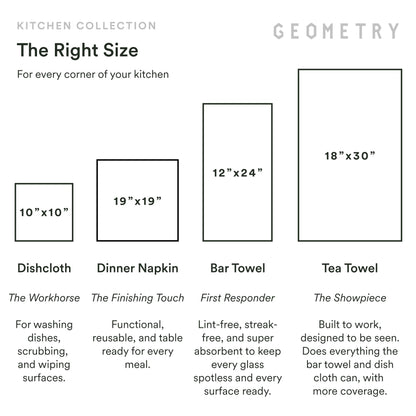 GEOMETRY Christmas Kitchen Towels - Quick Dry Microfiber Cloth Dish Towels for Kitchen Drying - Premium Quick Dry Towel - Peppermint Pop