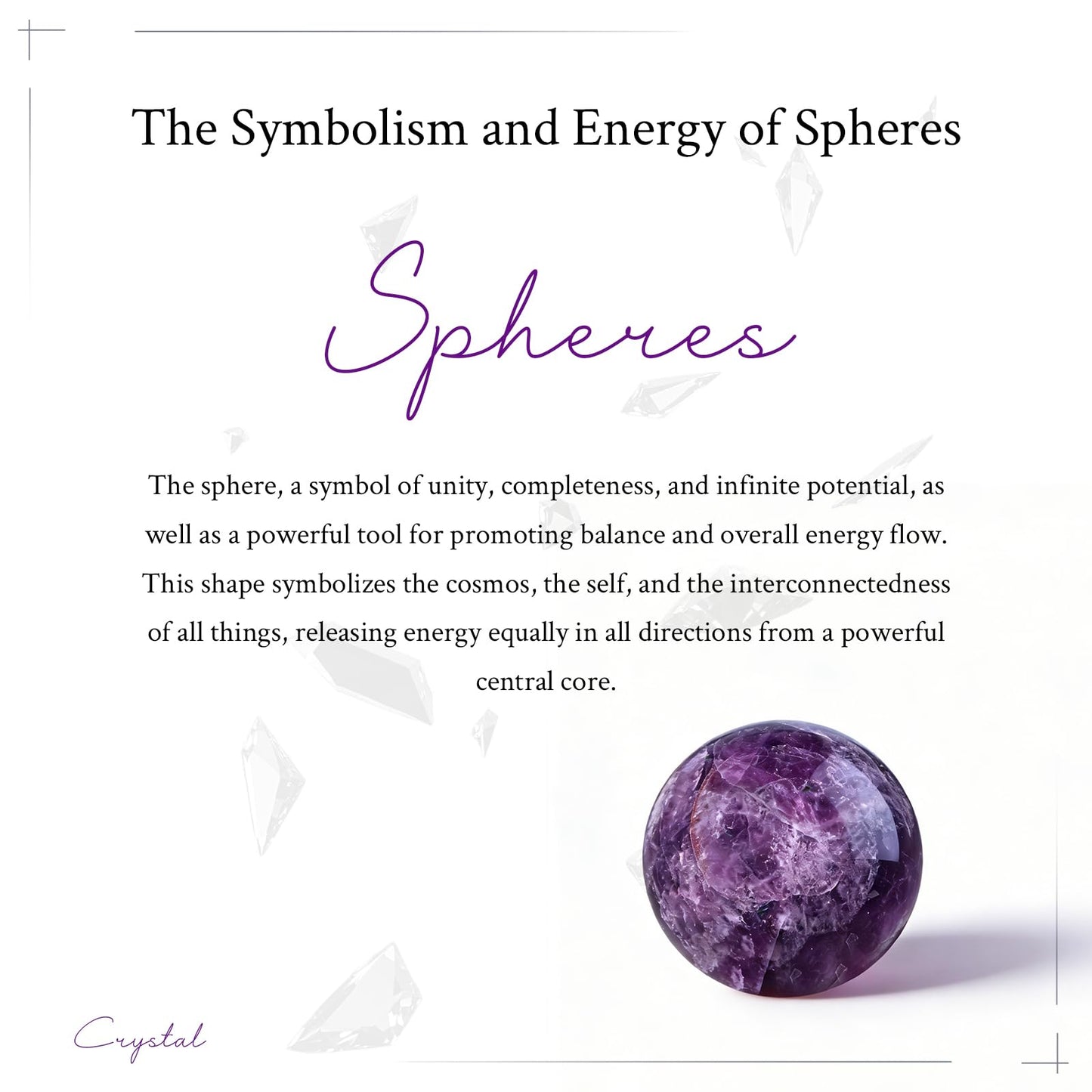 mookaitedecor Natural Amethyst Crystal Ball with Stand, 30-35 mm Decorative Round Stone Sphere Sculpture Figurine for Witchcraft Feng Shui Divination Home Decor