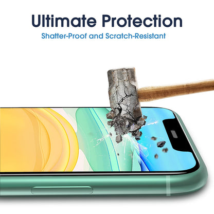 amFilm Auto-Alignment OneTouch for iPhone 16 [6.1''] Screen Protector + Camera Lens Protector, Tempered Glass, 30 seconds Installation, Bubble Free, Case Friendly, Anti-Scratch [2+2 Pack]