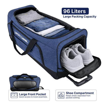 Pacific Gear Duffel Bag with Rolling Wheels