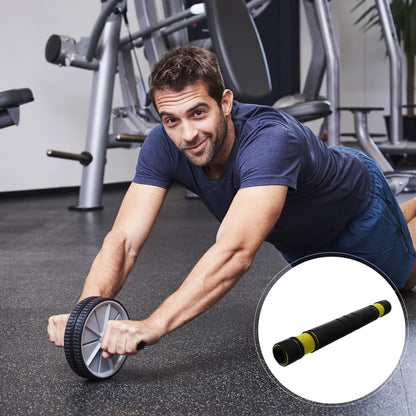 Yardwe Dumbbell Connector Rod Barbell Converter Bar Abs Fitness Equipment Weightlifting Accessory for Home Gym Strength Training 15.7 x 1.7 x 1.7 Inch