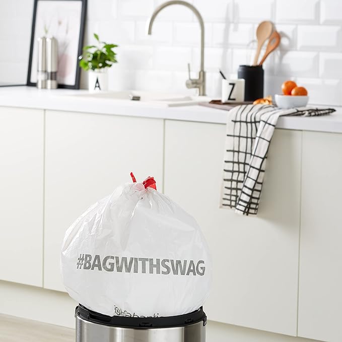 Brabantia PerfectFit Trash Bags High Quality Thick Plastic Trash Can Liners