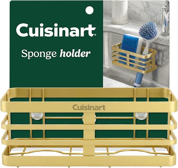Cuisinart Sponge Holder for Kitchen Sink—Metal Sink Caddy