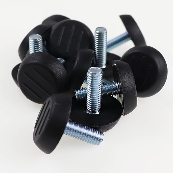 1/4-20 UNC Thread Adjustable Furniture Levelers Table Feet Screw in Threaded