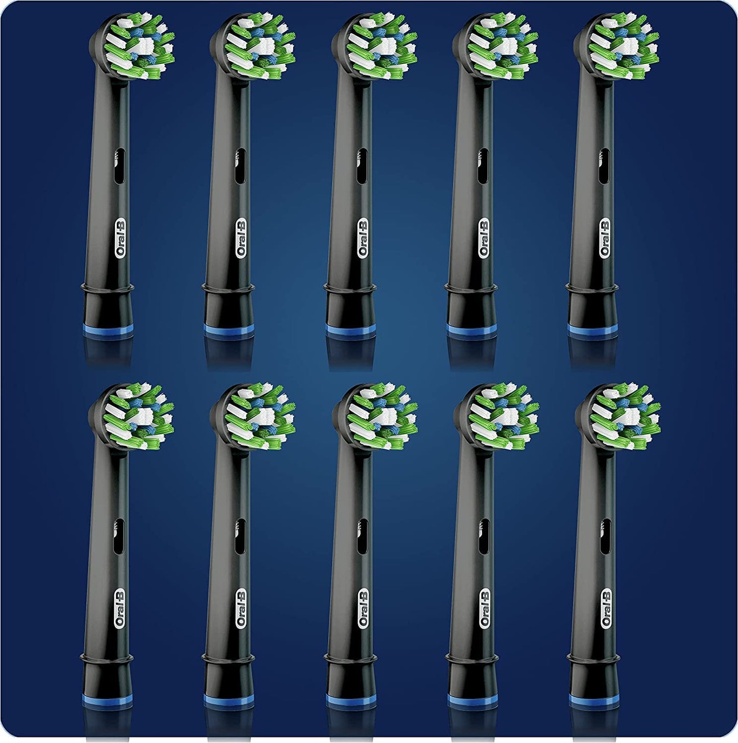 Oral B Cross Action Electric Toothbrush Replacement Brush Heads Refill, 4Count