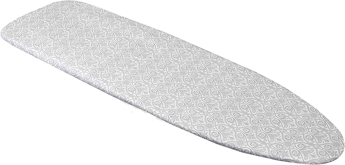 Westex Fine Damask Heavy Duty Ironing Board Cover and Pad, Thick 3-Layer Stain
