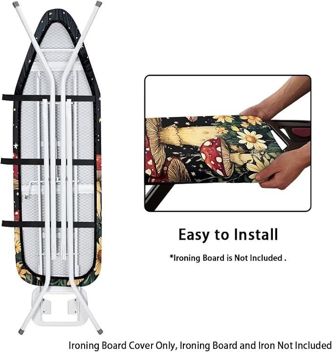 Mushroom Ironing Board Covers Accessories Universal Stretchy Cover