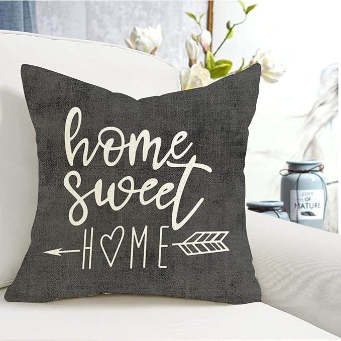YCOLL Pillow Covers 18x18 Modern Sofa Throw Pillow Cover, Decorative Outdoor