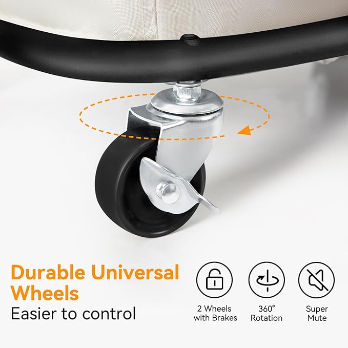 WOWLIVE Double Laundry Hamper