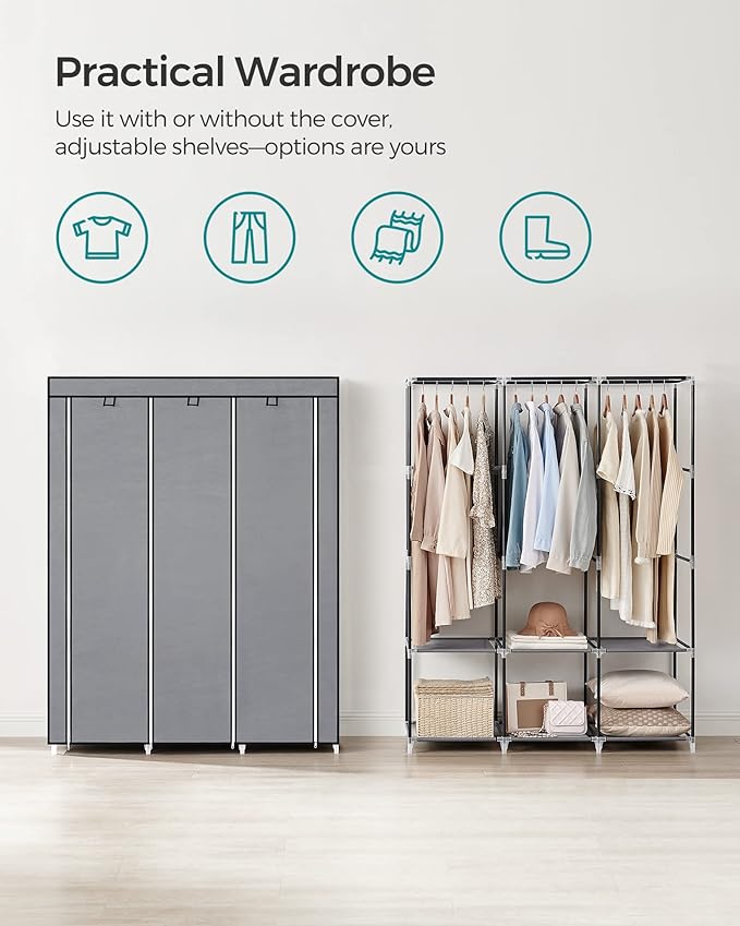 SONGMICS Portable Closet, Wardrobe Closet Organizer