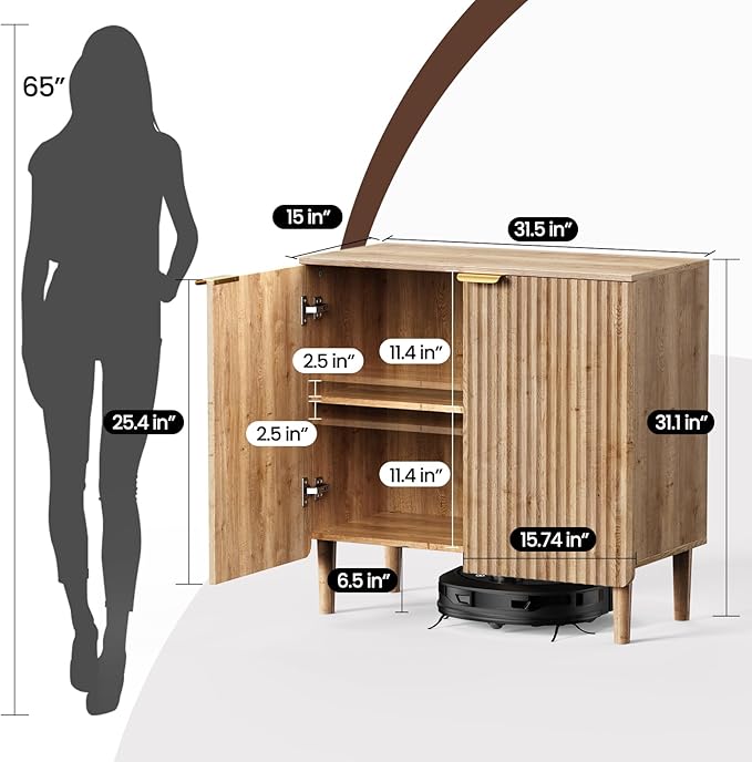 Sideboard Buffet Storage Cabinet