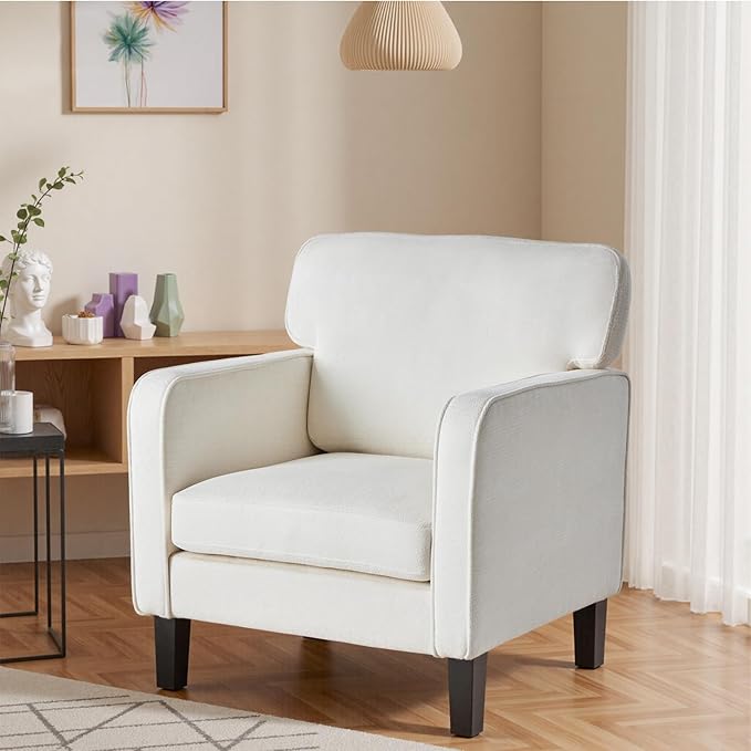 DUMOS Modern Accent Chairs for Living Room, Corner Chairs for Adults, Reading