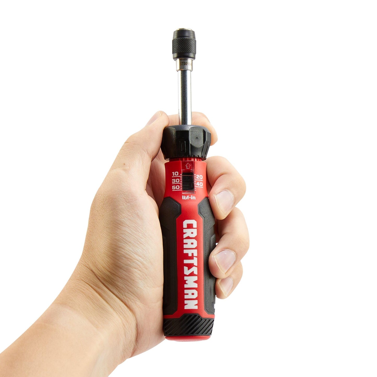 CRAFTSMAN Torque Screwdriver Set with Storage, 1" Phillips, Slotted, Hex, Torx and Square Screwdriving Bits, 29 Piece (CMHT68130)