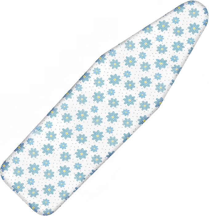 Ironing Board Cover and Pad, 21x54 Extra Large Thick Iron Padding, Scorch &