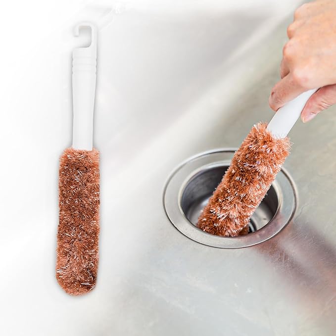 2-Pack Dual-Bristle Cleaning Brushes, Soft Bristles