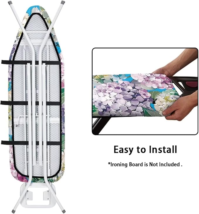 Iron Board Cover Standard Size, Floral Ironing Board Cover, Ironing Board Cover