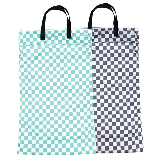 wegreeco Reusable Hanging Wet Dry Cloth Diaper Bag