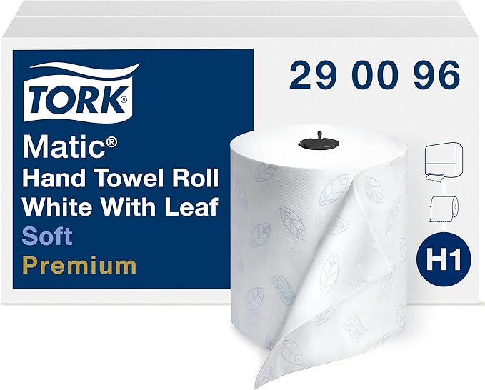 Tork Matic Soft Hand Towel Roll and Tork Matic Paper Towel Dispenser
