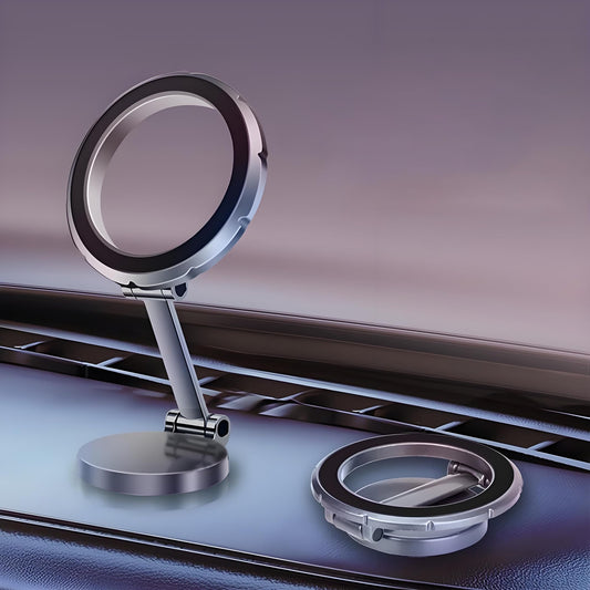 Ultra Magnetic Car Phone Holder, Compatible with MagSafe Car Mount, Car Accessories for iPhone, Car Mount Magnet Phone Holder for Car, Fit for iPhone 16, 15, 14, 13, Series, Black