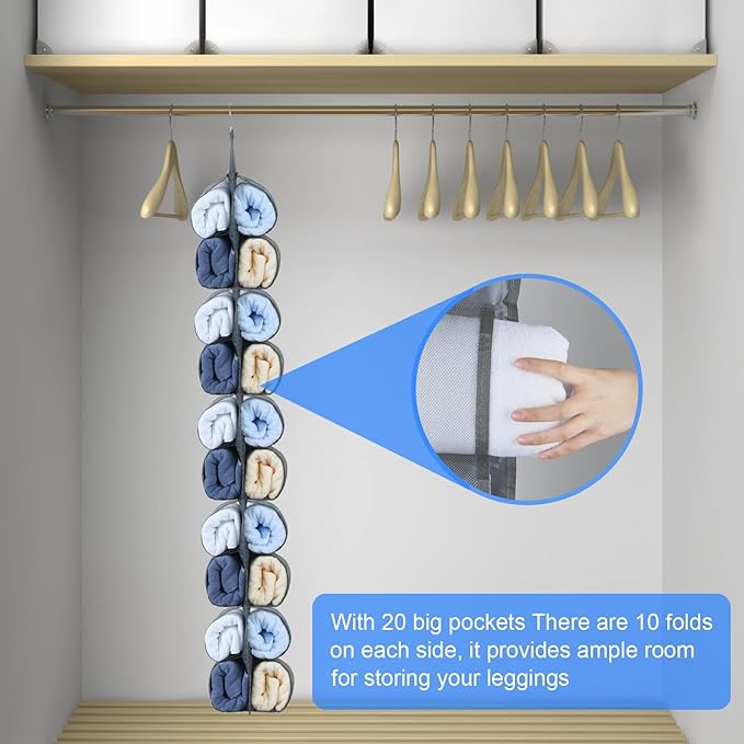 Hanging Legging Organizer, Legging Storage Organizer, Legging Organizer
