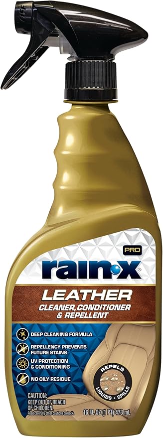 Rain-X 620236SRP Leather Cleaner Conditioner & Repellent