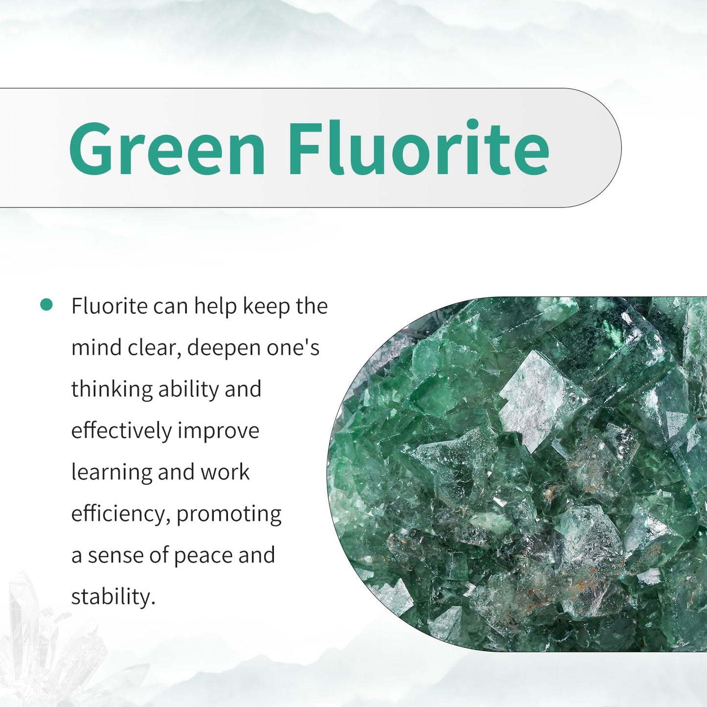 TUMBEELLUWA Natural Green Fluorite Crystal Cluster Geode Druzy Specimen Mineral Raw Stone for Healing, Witchcraft, Home Decor (501g-600g)