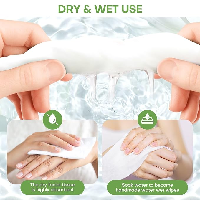 Compressed Towel Tablets 100 Count, Thickened Disposable Face Towel