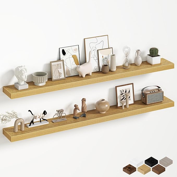 Fun Memories 55 Inch Floating Shelves