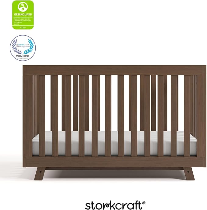 Storkcraft Beckett 3-in-1 Convertible Crib – GREENGUARD Gold Certified