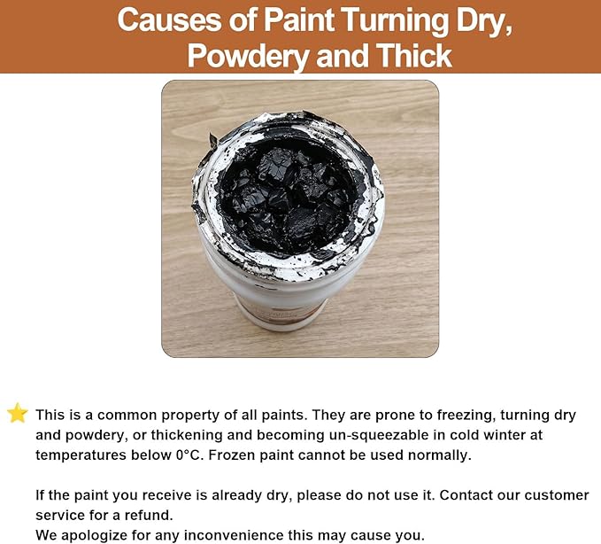 Black Paint, Touch-Up Paint for Furniture, No Sanding, Fast Drying, Water Based