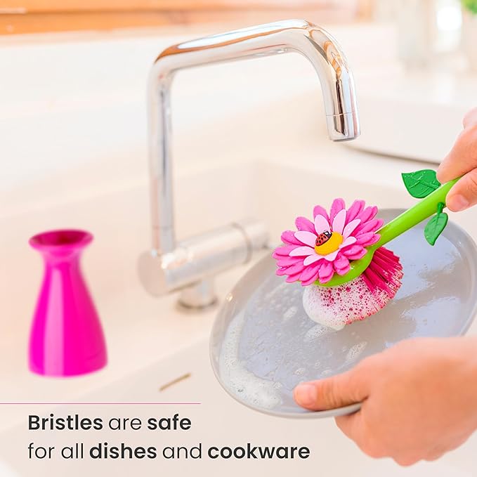 Vigar Flower Power Dish Brush
