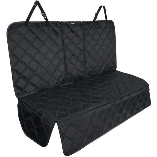 KYG Dog Car Seat Cover Premium Nonslip Back Seat Cover for Dogs Scratch Proof Waterproof Rear Seat Covers for Dogs Isofix-Compatible for Most Medium and Large Cars and SUVs (58x45x135 cm)