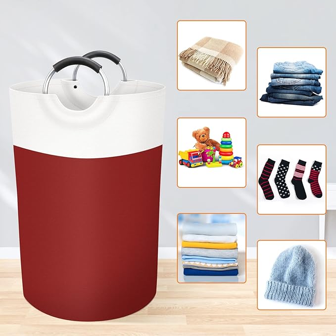 BlissTotes Laundry Basket, Laundry Hamper, Collapsible Laundry Baskets