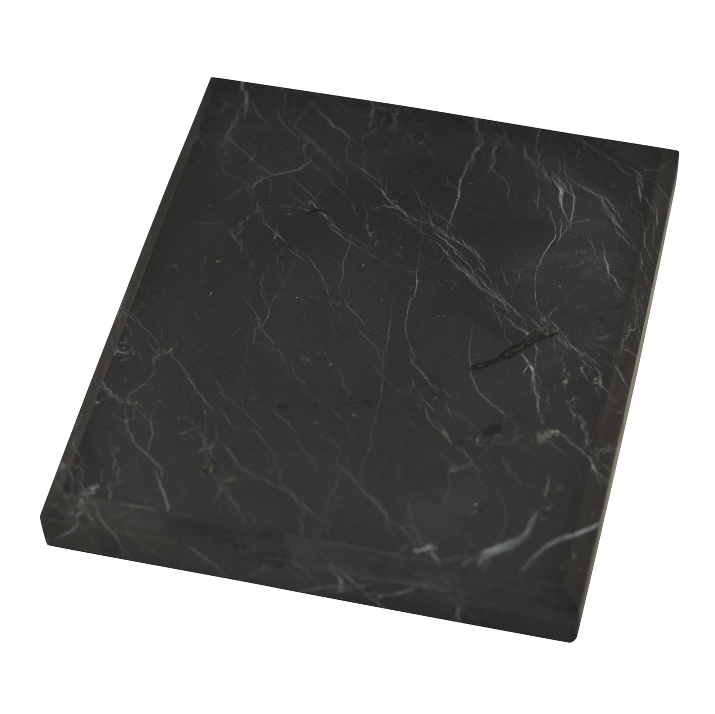 Shungite World Shungite Tile Unpolished 80x100 mm / 3.14"x3.93" from Real Karelian Shungite Stones Shungite Slab Plate Shungite Crystal Charging Plate Mineral Décor Coaster Healing Crystal Plates