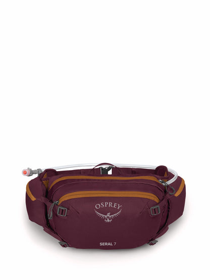 Osprey Seral 7L Biking Waist Pack with Hydraulics Reservoir for Men and Women, Aprium Purple