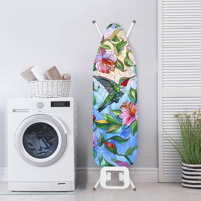 Hummingbird Ironing Board Covers 16 x 54 Inch, Easy Fit, Scorch Resistant